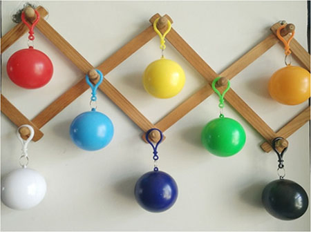 Dust Reuse Cloth Civilian Masks Mask Holder Collecting Ball Key Chain