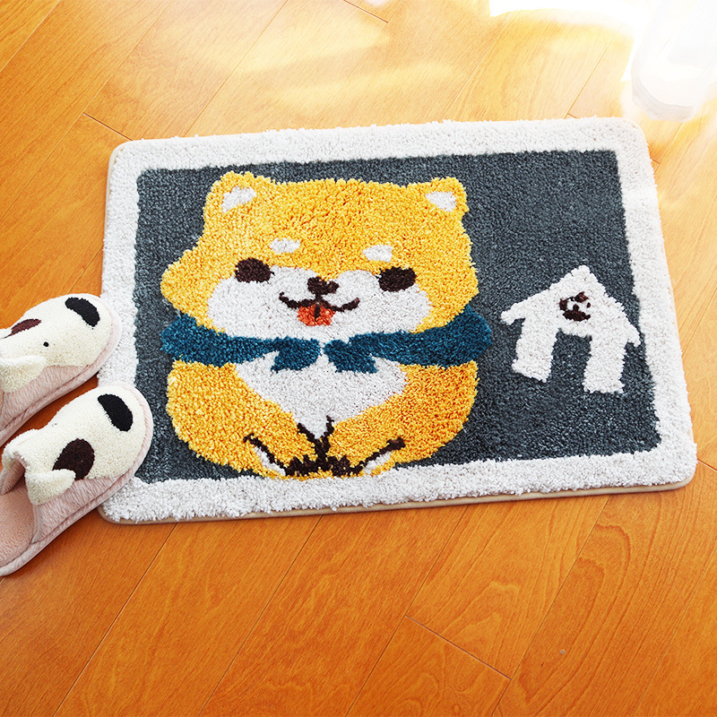 Cartoon Thickened Bathroom Absorbent Mat Anti-Slip Mat Bath Mats