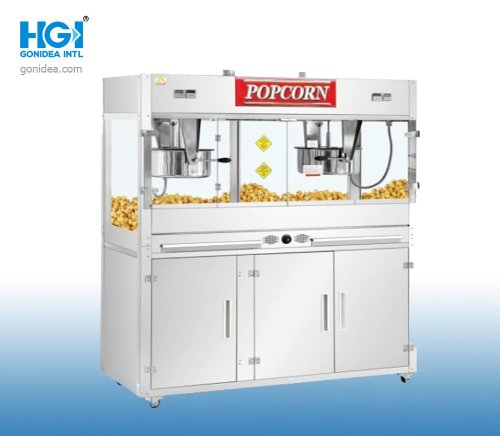 32 Oz Double Boiler Vertical Commercial Popcorn Maker Machine Za-32-2