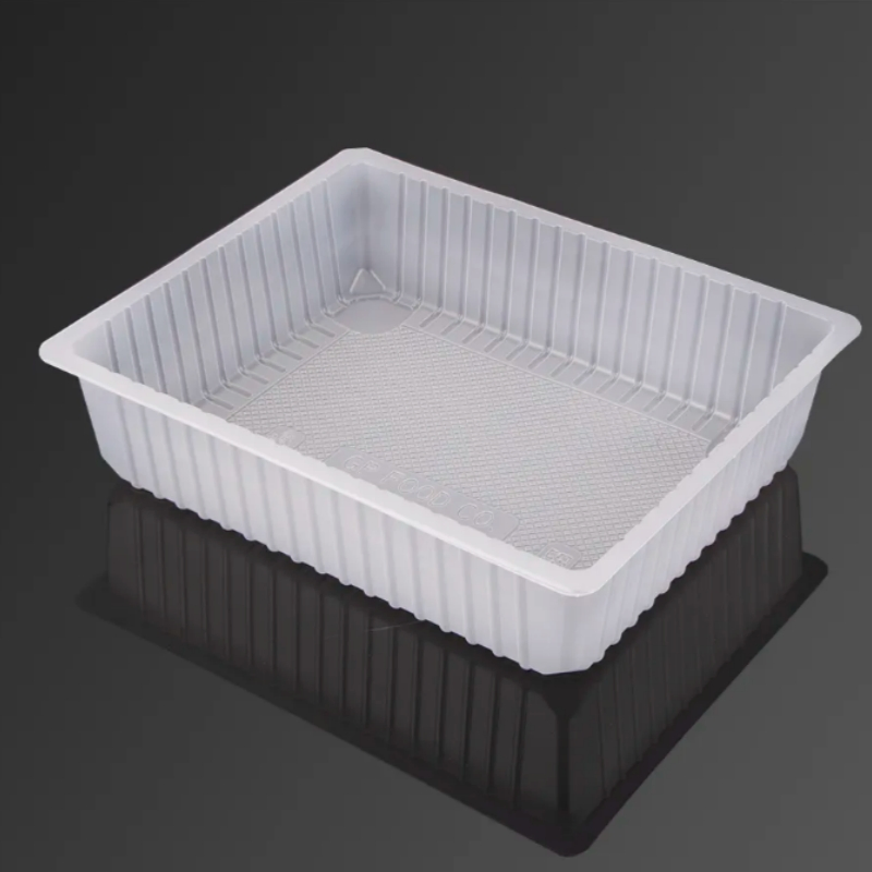 Disposable Plastic PP Food Tray Inner Tray with Dividers