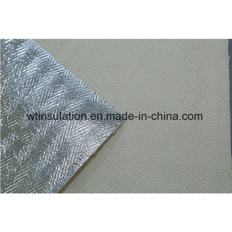 Green Acrylic High Temperature Resistant Aluminum Foil Cloth Heat Resistant
