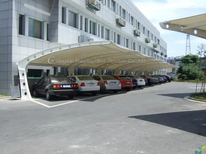 Prefabricated Portal Frame Light Steel Structure Carport