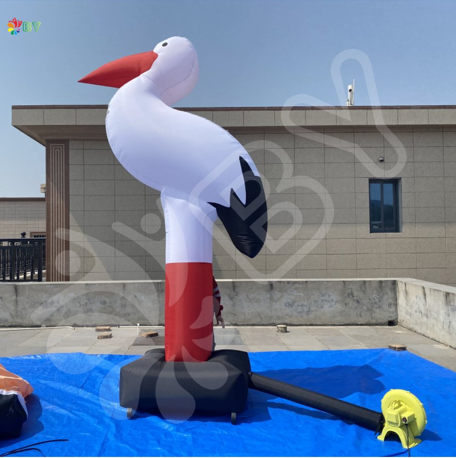 Advertising Inflatable Crane Cartoon, Holland Inflatable Stork