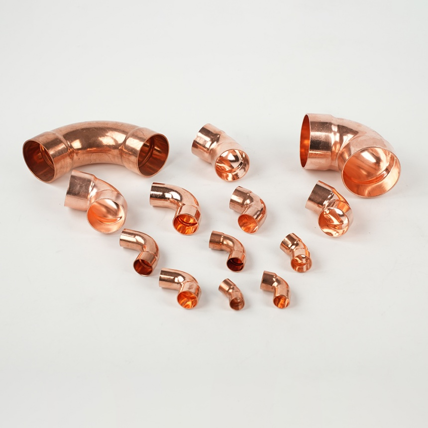 U Elbow 1/2 1/4" Copper Fittings 180 Degree Elbow Connector