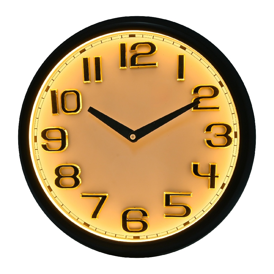 Great Value Timely Delivery Customized Dial Plastic Frame Decorative Wall Clock