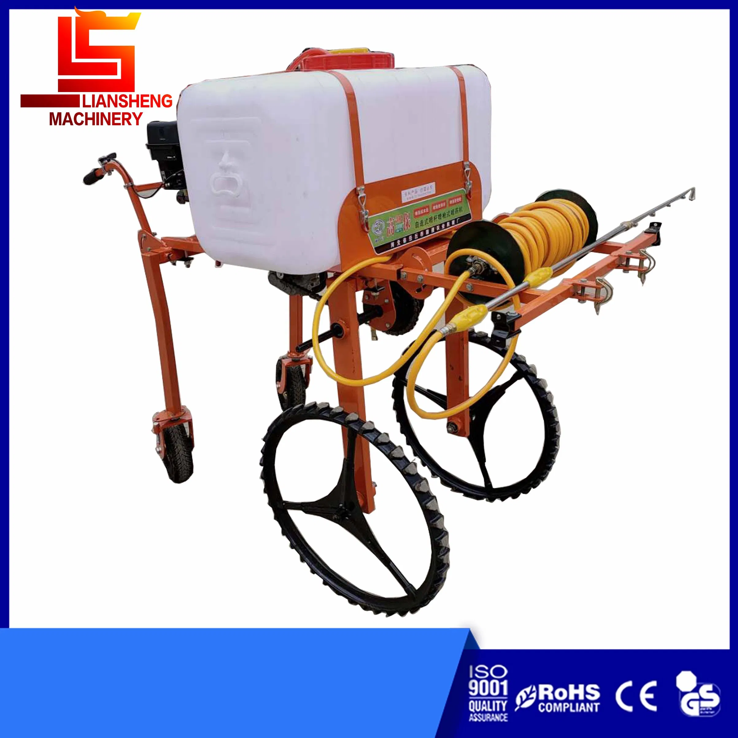 Самоходный бензиновый опрыскиватель для сельского хозяйства, 200 л