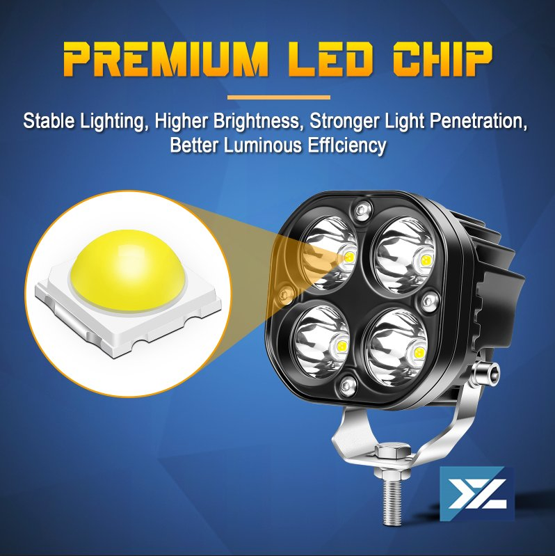 Универсальные светодиодные противотуманные фары 3 дюйма