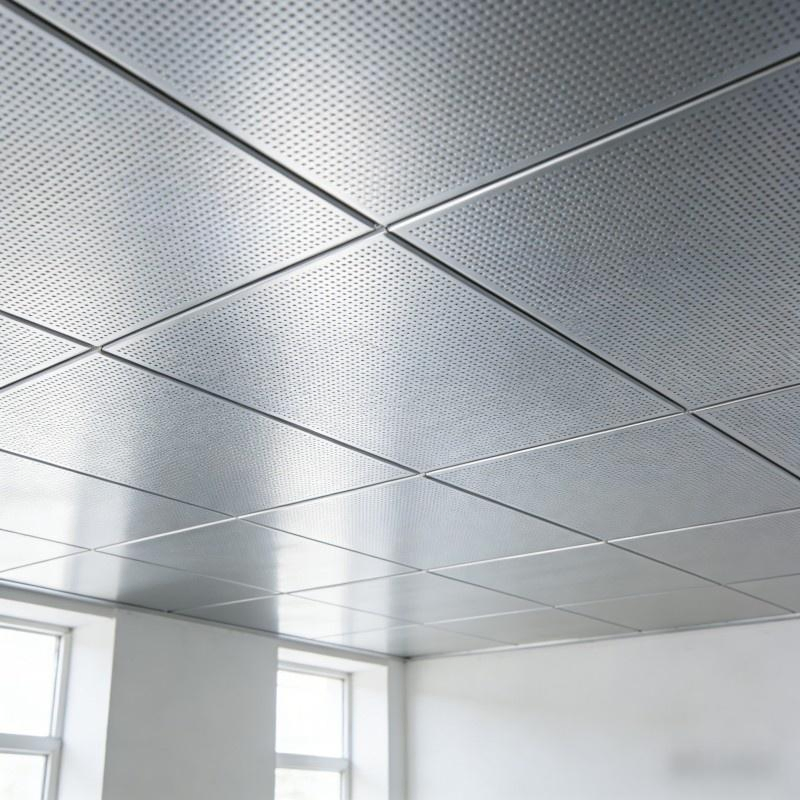 Closed Cell Aluminum Grille Ceiling for Retail Store Backroom