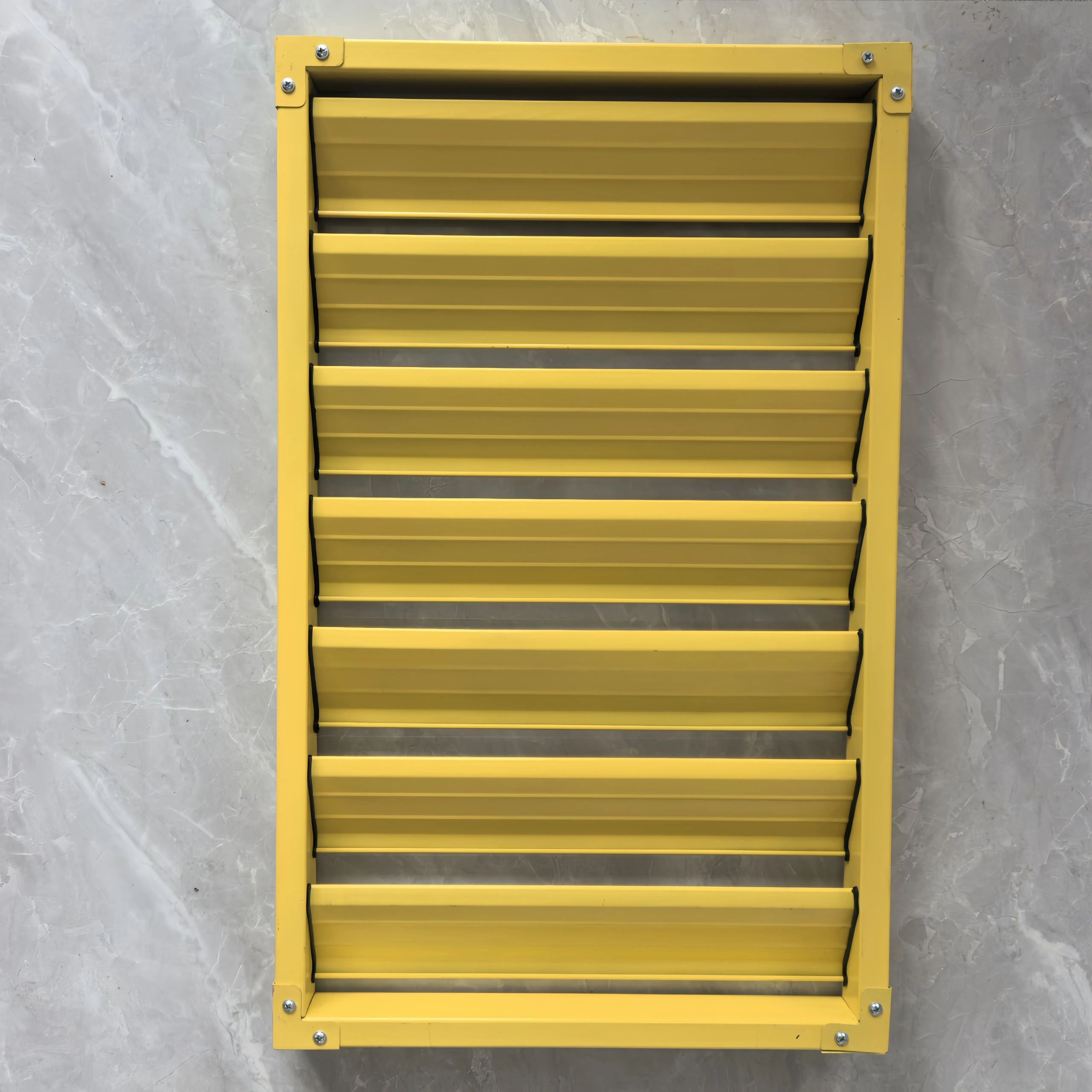 Efficient Aluminum Ventilation Louver with Integrated Modern Electric System