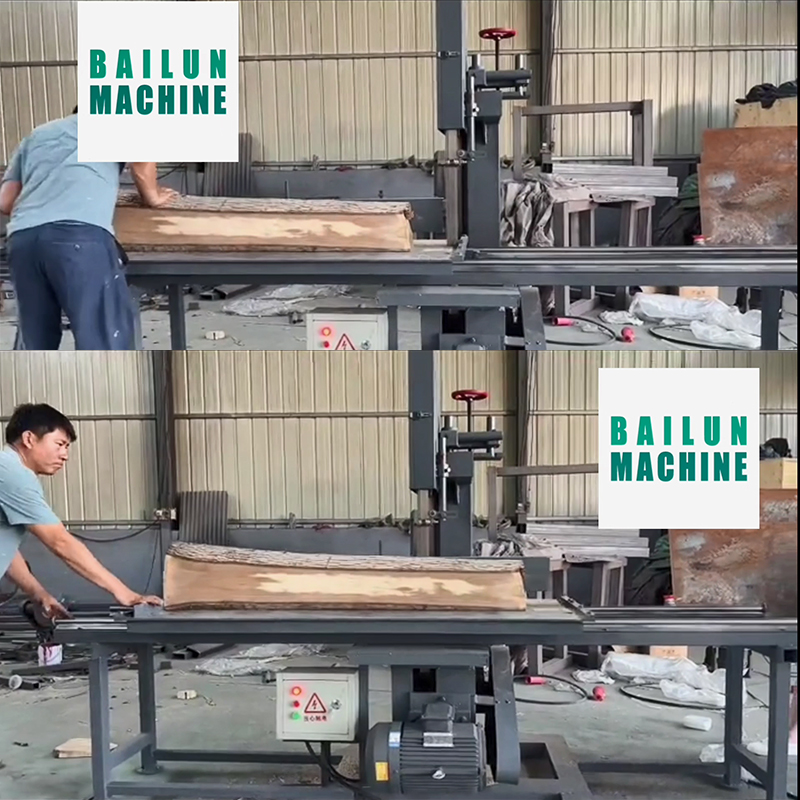 Ленточная пила по дереву вертикальная портативная