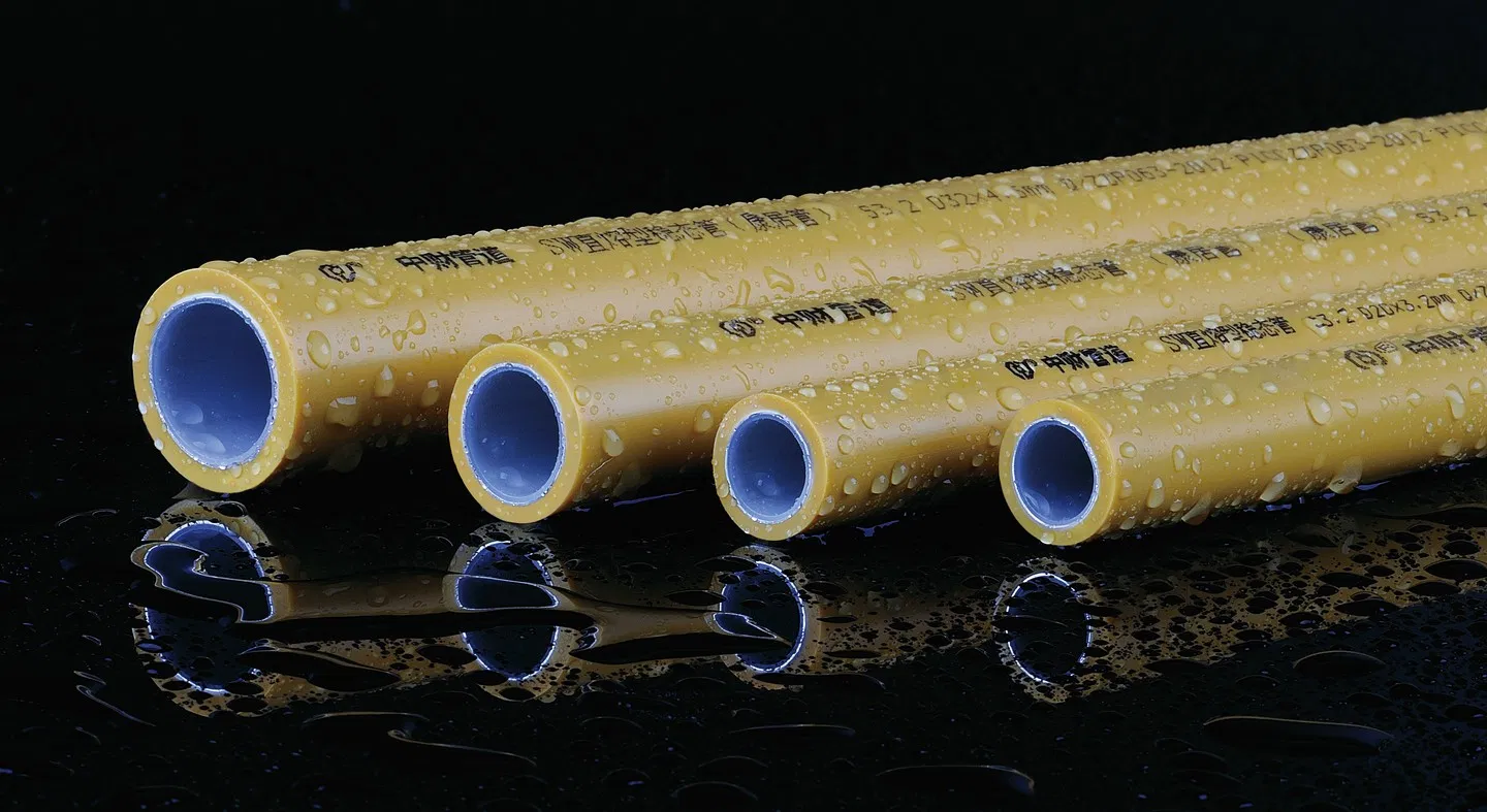 Zhongcai PPR Plastic PVC Pipe Heat-Resistant Eco-Friendly & Durable for Plumbing & HVAC Systems