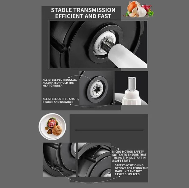 Versatile Meat Mixer Meat Grinder with Safety Features for Home Use