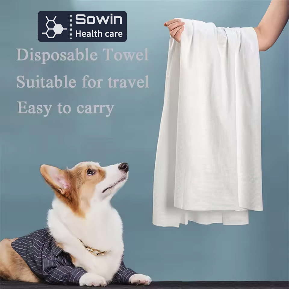 Cotton Dog Bathing Patch Thickened Pet Disposable Bath Towel