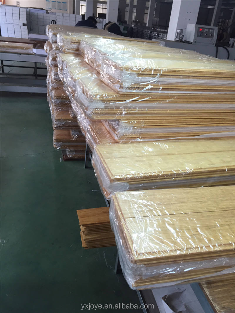 Strand Woven Natural Bamboo Flooring Click Lock System