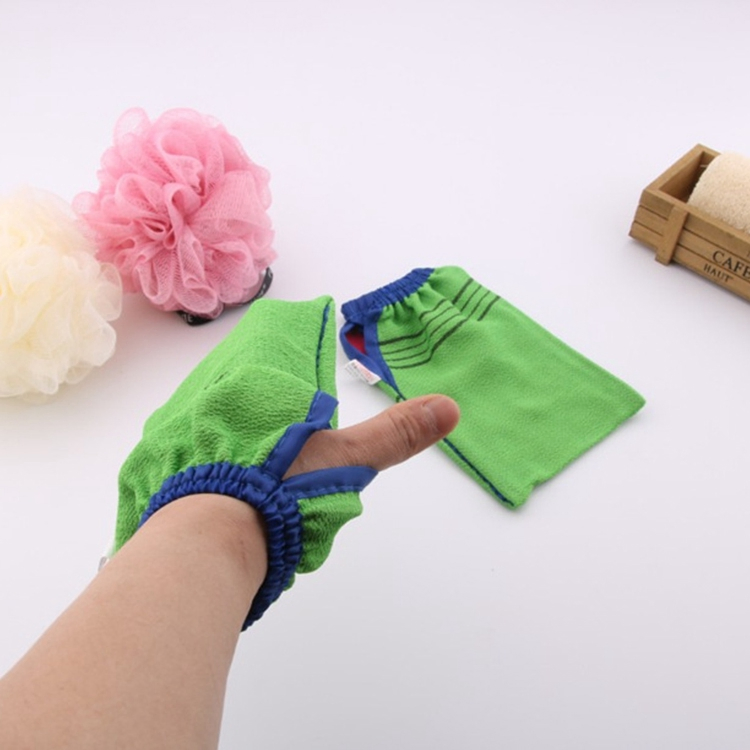 Hot Sale Korean Dead Skin Removal SPA Bathing Sponge Body Scrubber Shower Exfoliater Washcloth Bath Mitt Exfoliating Gloves