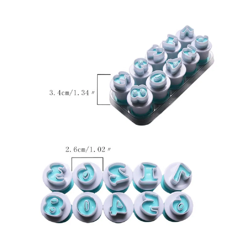 Biscuits, Cookies, Fondant Stamp Press Cutters - Available in Letters, Upper or Lower Case Alphabet DIY Cutters Esg14486