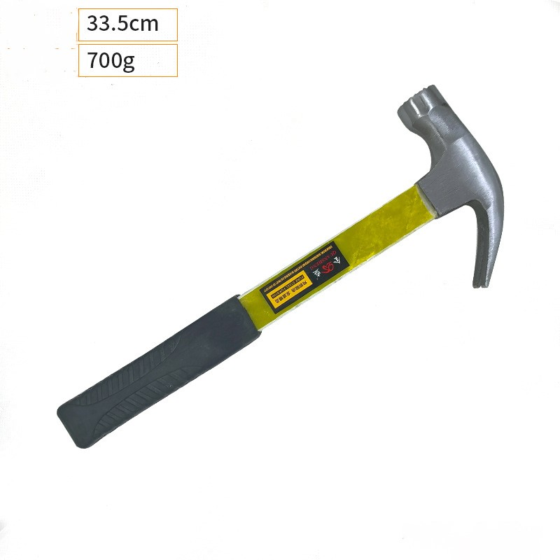 Industrial High Hardness Nails Claw Hammer 8oz 16oz 24oz Construction Tool Carpenter Hammer Woodworking