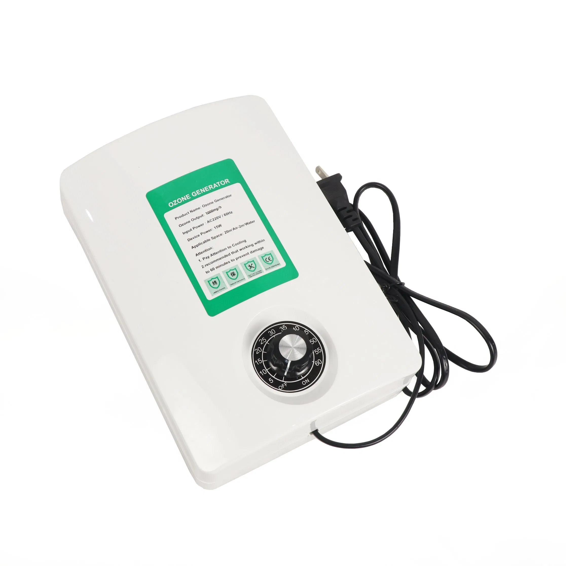 1000mg Portable Water Air Purifier for Disinfecting Food, Fruits, and Vegetables Ozone Generator