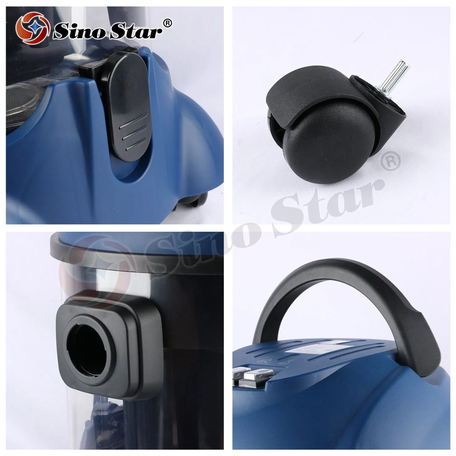 20L Car Wash Vacuum Cleaner Wet and Dry Cleaning Upholstery Carpet Car Vehicle Floor Injector Suction Unit