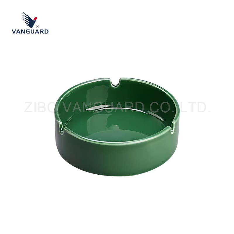 Promotion Ceramic Cigar Ashtray Custom Cigarette Ashtray Ceramic Ashtray with Logo Printed