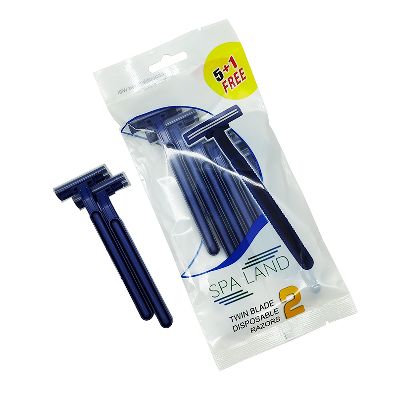 Manufacture Stainless Steel Razor Twin Blade Manual Disposable Shaving