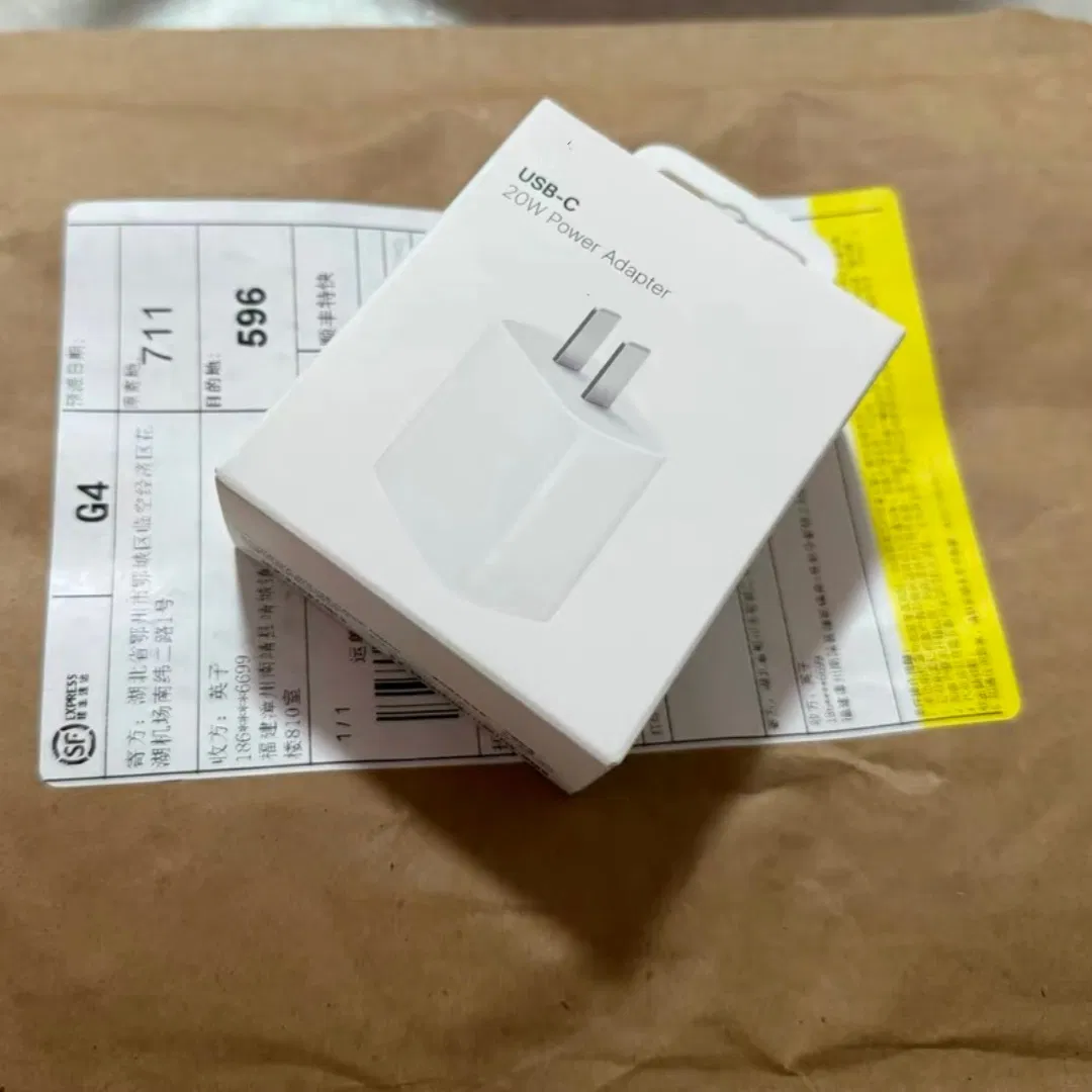 Быстрое зарядное устройство Pd20W для iPhone с кабелем