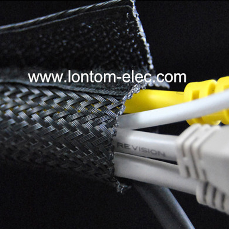 Термоусадочная оплетка для проводов LONTOM LT-SWT