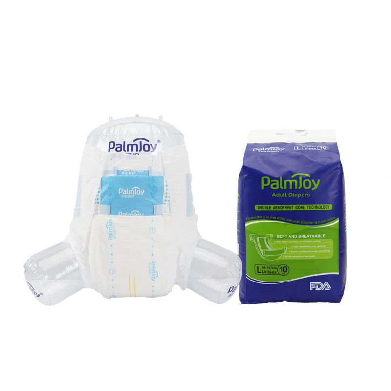 Disposable Abdl Diapers Extended Wear Overnight Adult Briefs with Tabs Maximum Highest Absorbency Adult Diapers
