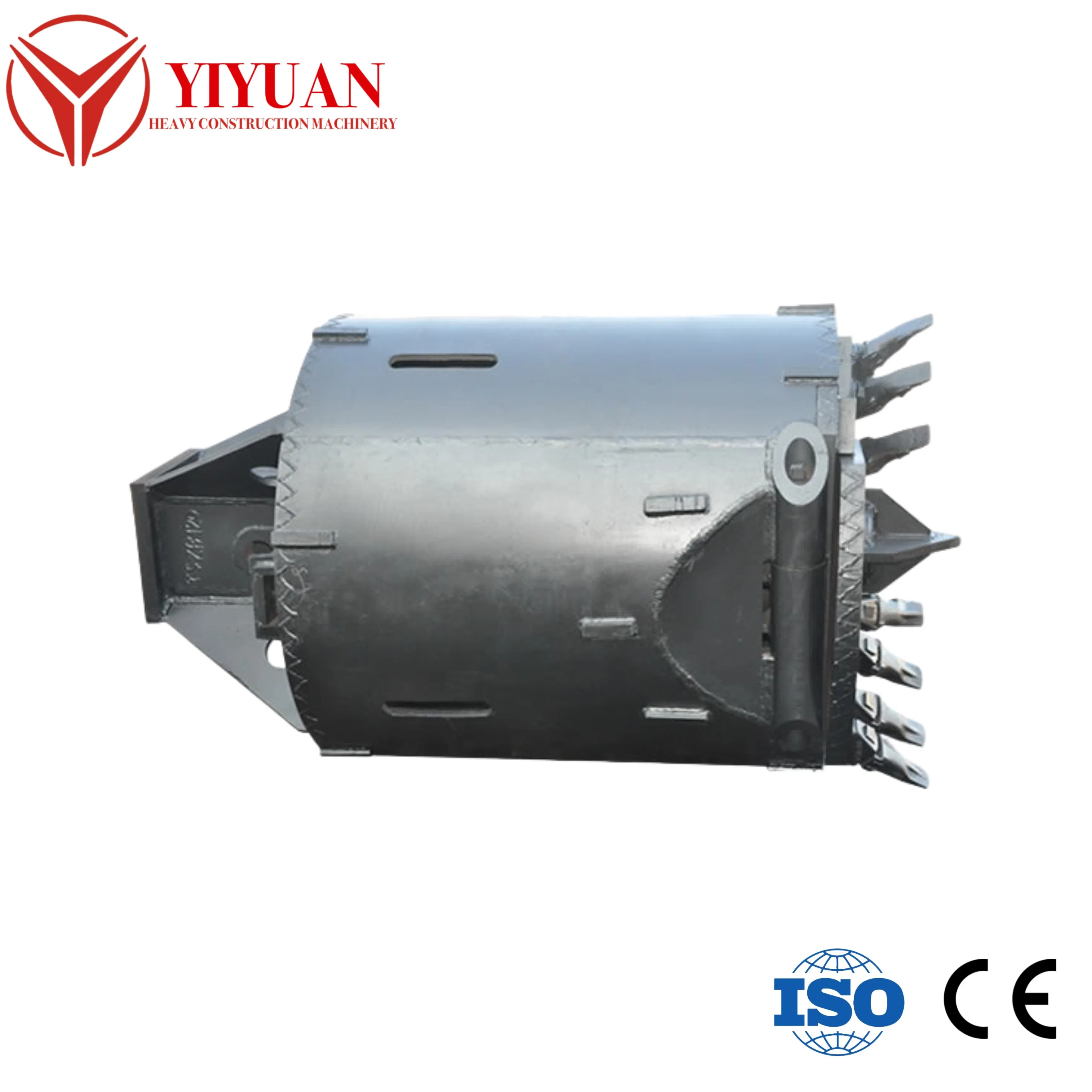 Drilling Bucket with Soil Drilling Teeth Factory Direct Drilling Equipment for Rotary Drilling Rig