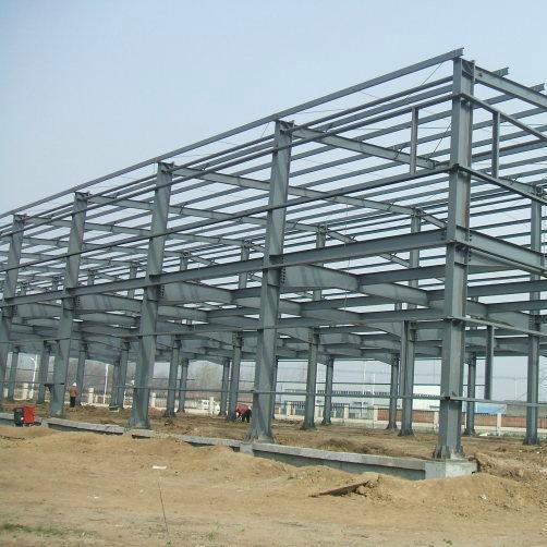 Industrial Prefabricated Building Metal Frame Steel Structure Warehouse