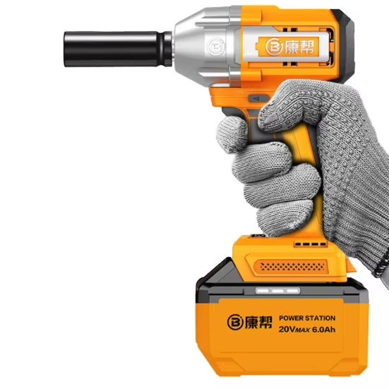 Upgrade Brushless Lithium Wrench with 6ah Battery and 550n. M Torque