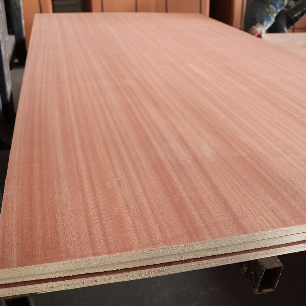 4mm 17mm Afrique Wood Sapelli Plywood Sapele Walnut Furniture Plywood