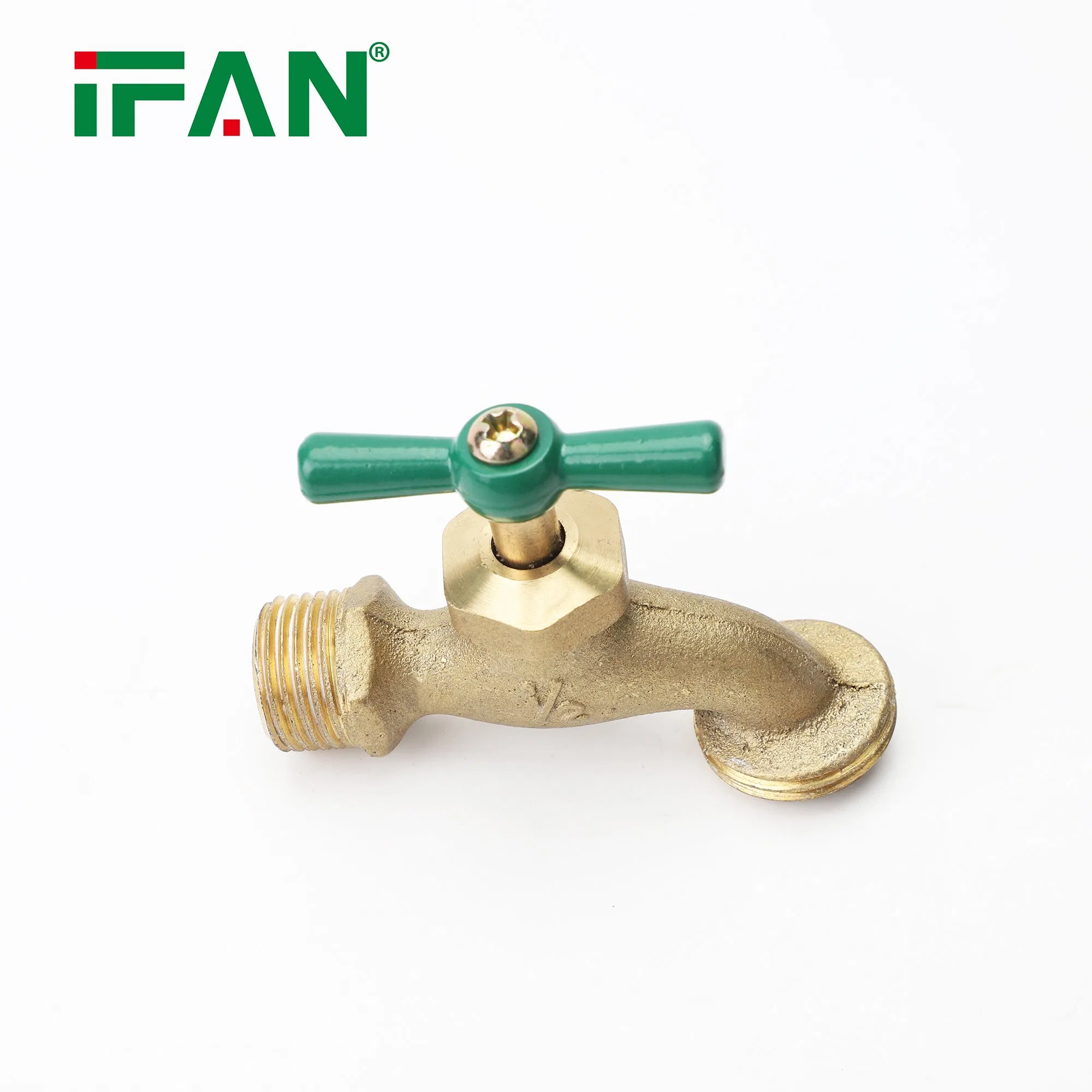 Латунный кран 1/2" для водоснабжения IFAN