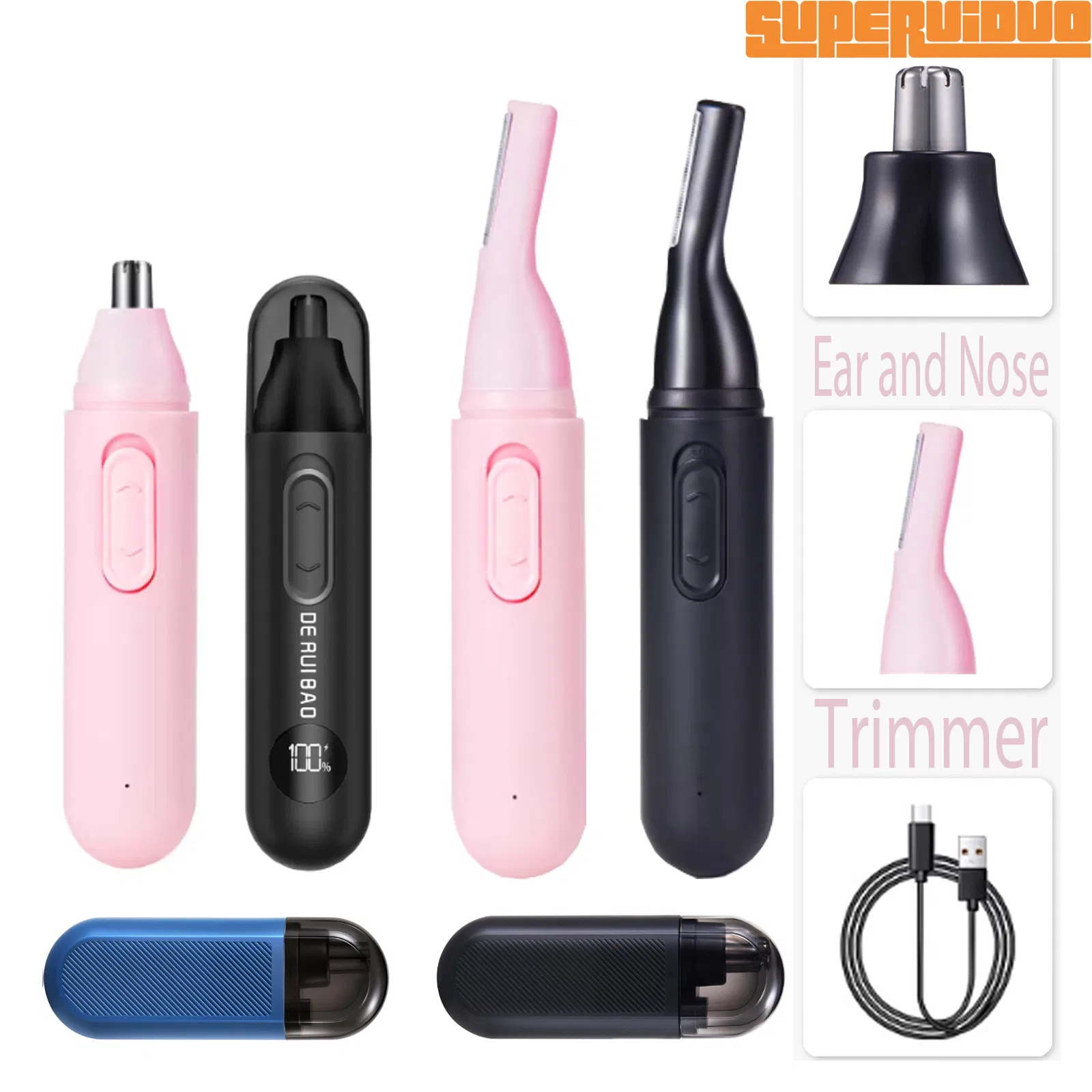 Professional Cosmetic Level Personal Nose Hair Trimmer