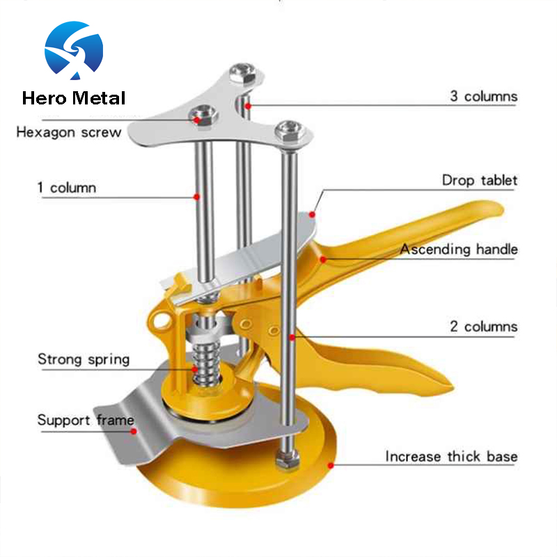 Wall Locator Multi-Functional Manual Height Adjustment Tile Leveling Adjusterlifting Construction Tool Regulator