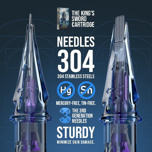New Wholesale Manufacturer Professional Disposable Kings Tattoo Cartridge Needle