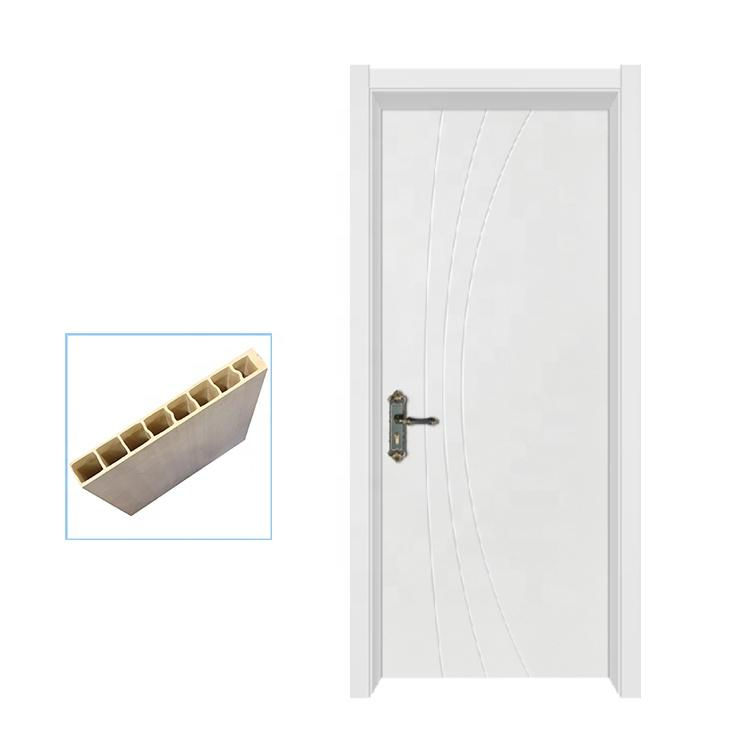 Modern WPC Wooden Door for Home and Hotel Use