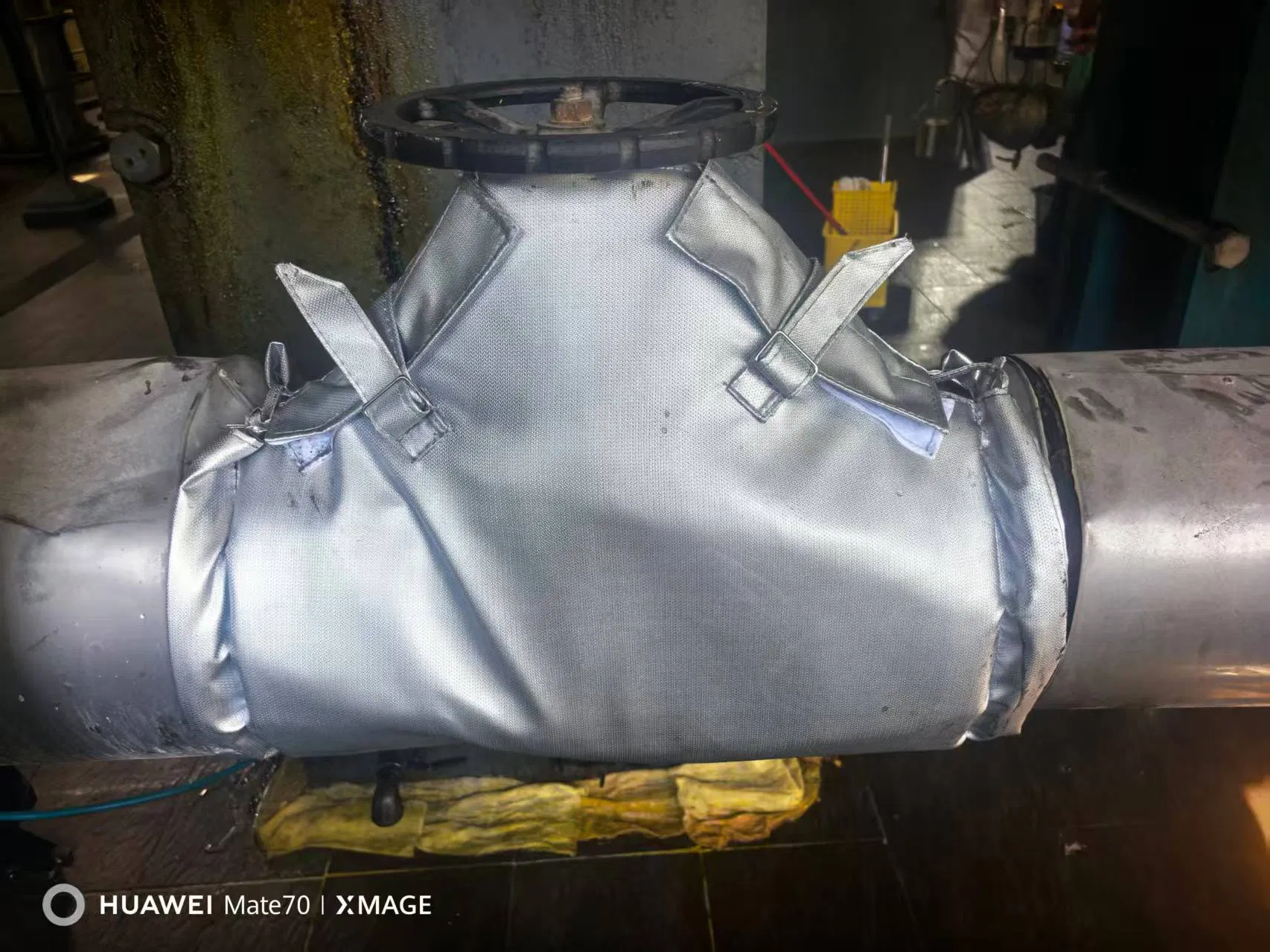 Easy Clean and Detachable Calcium Silicate Insulation Jacket for Pump