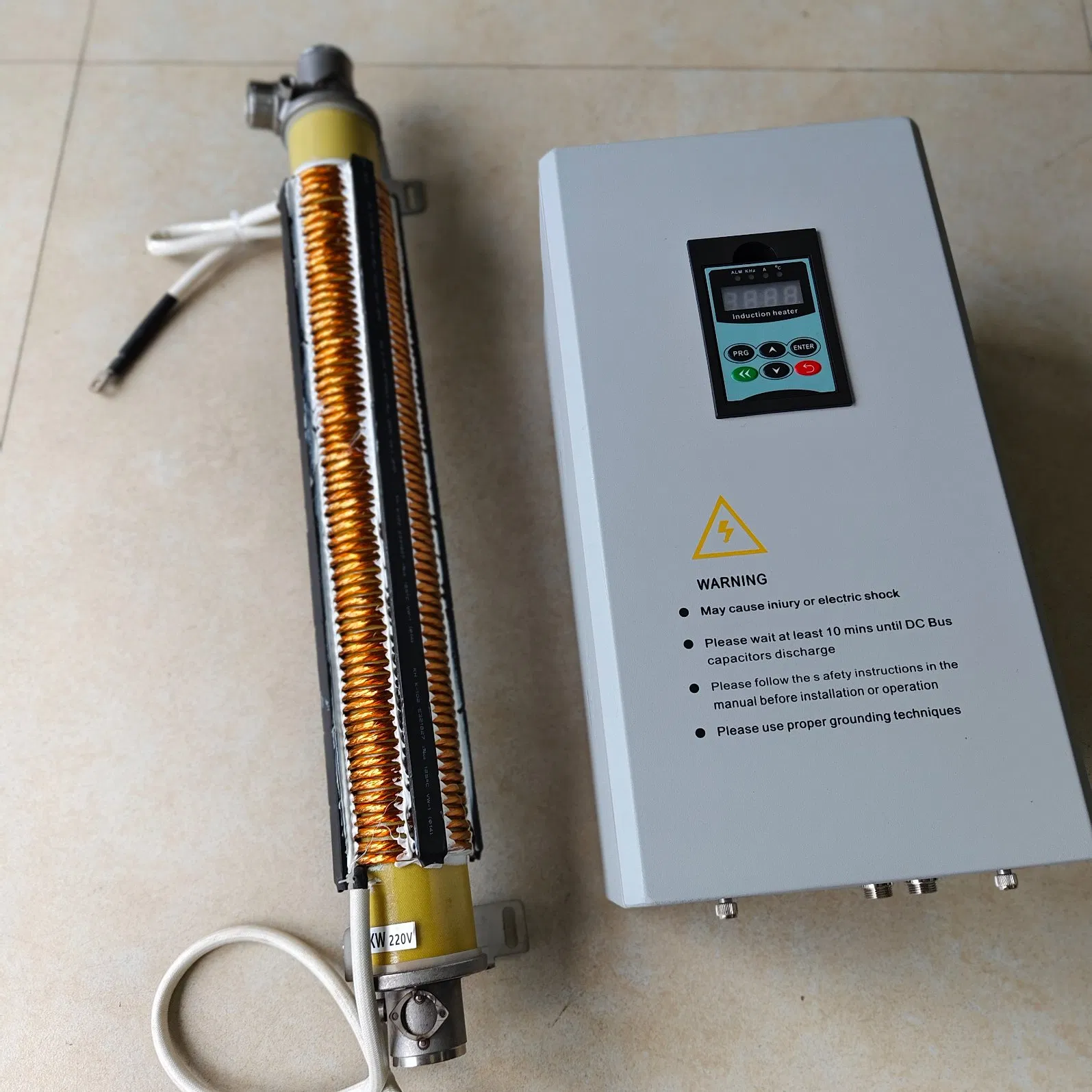 1688 IGBT-Full Bridge 10kw Magnetic Induction Heater for High Frequency Water Heater