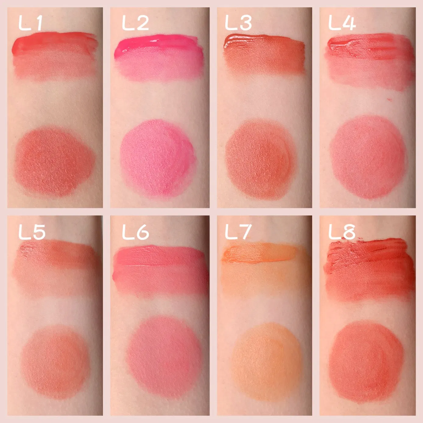 Hot Selling Cosmetics Cruelty Free Makeup Wholesale for Liquid Blush