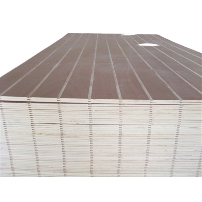 Slat Wall Board Slat Wall Panel Good Price Melamine Slotted MDF