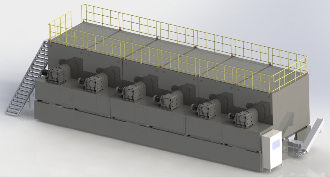 Kitchen Waste Composting Machine Trans Series-30000 for Less Trash, More Earth