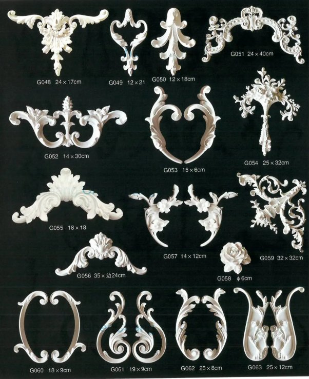 Wholesale Price of Glassfiber Molds for Gypsum Cornice Moulding