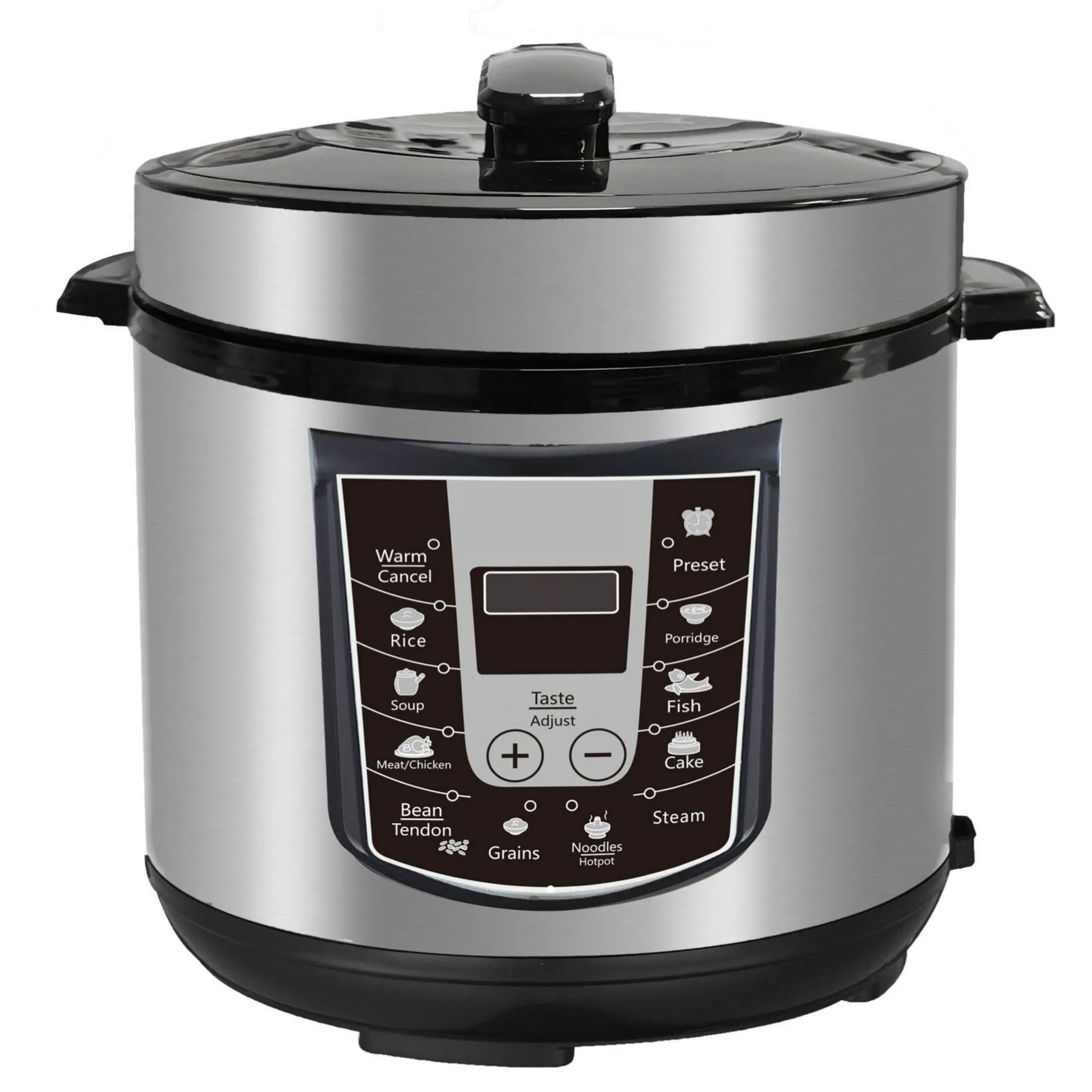 Multi-Cook Electric Pressure Cooker for Family Meals with Versatile Modes and Compact Size
