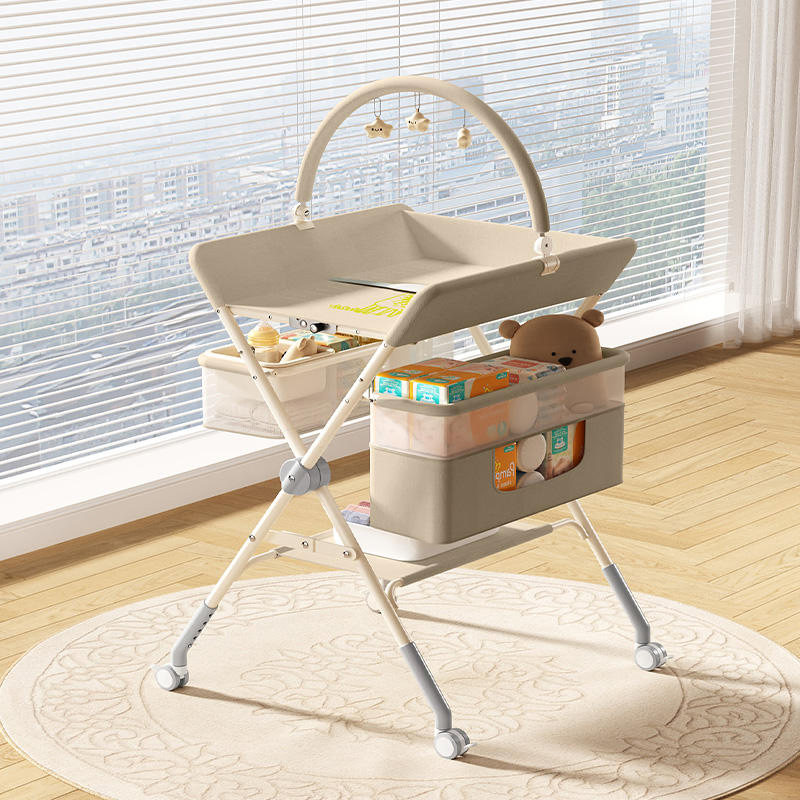 Multi Functional Luxury Portable Foldable 2-in-1 Baby Diaper Changing Table