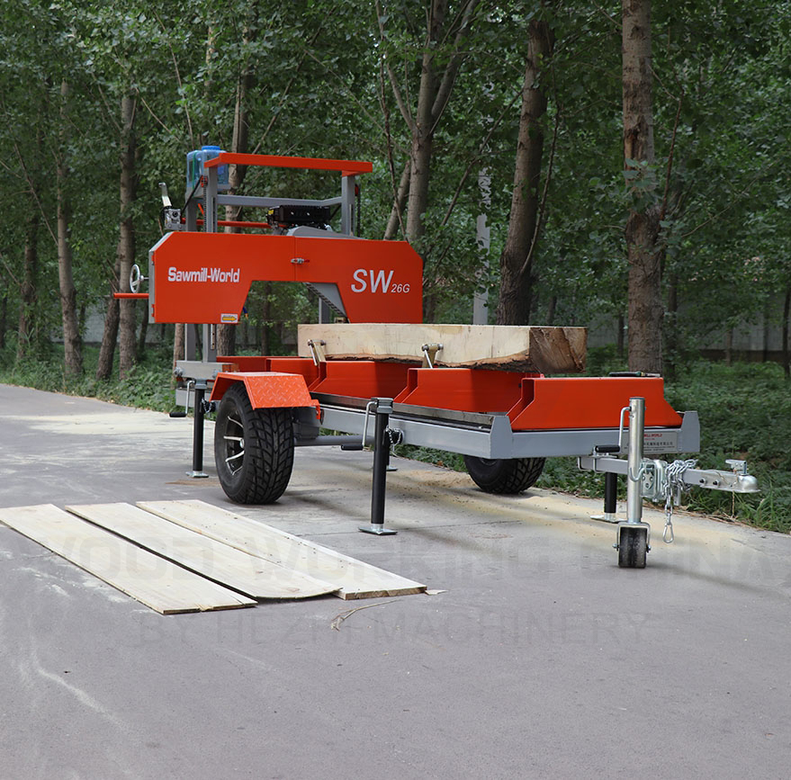 Ленточная пила портативная горизонтальная