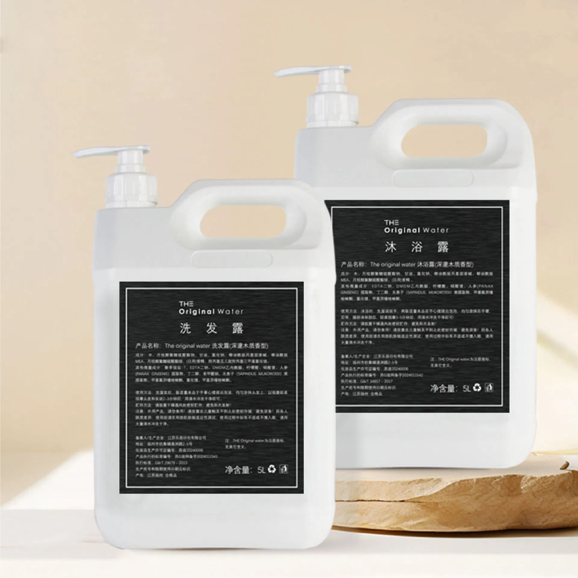 5L Hand Wash Refill Bottle Custom Liquid Hotel Bathroom Toiletries Wholesale