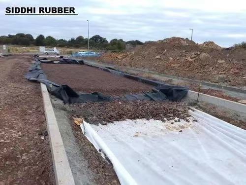 Heavy-Duty White Geotextile Fabric for Construction and Gardening