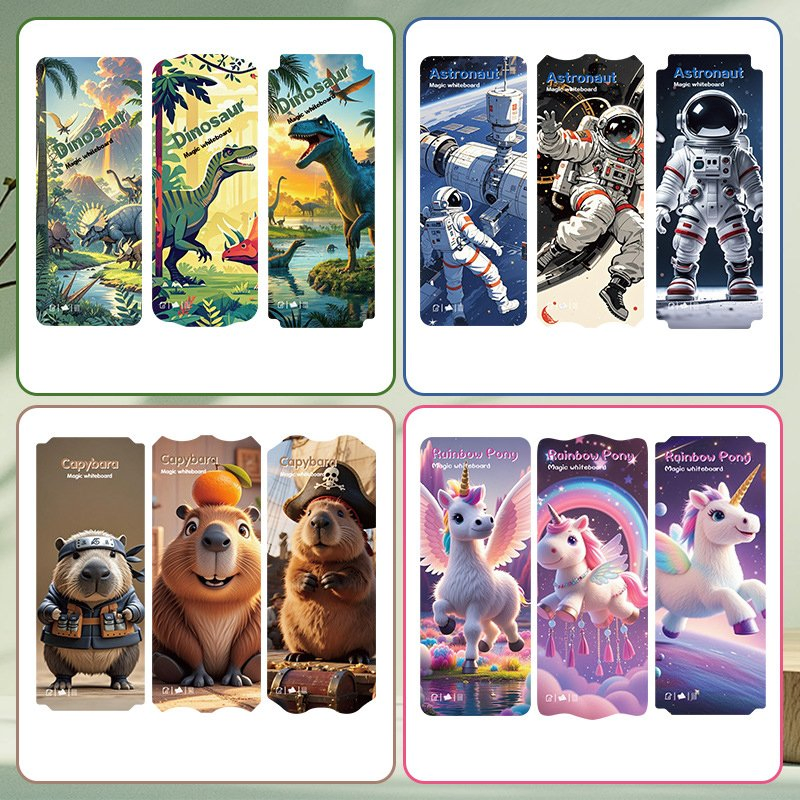 Магнитная доска для записей на холодильник, 3 шт