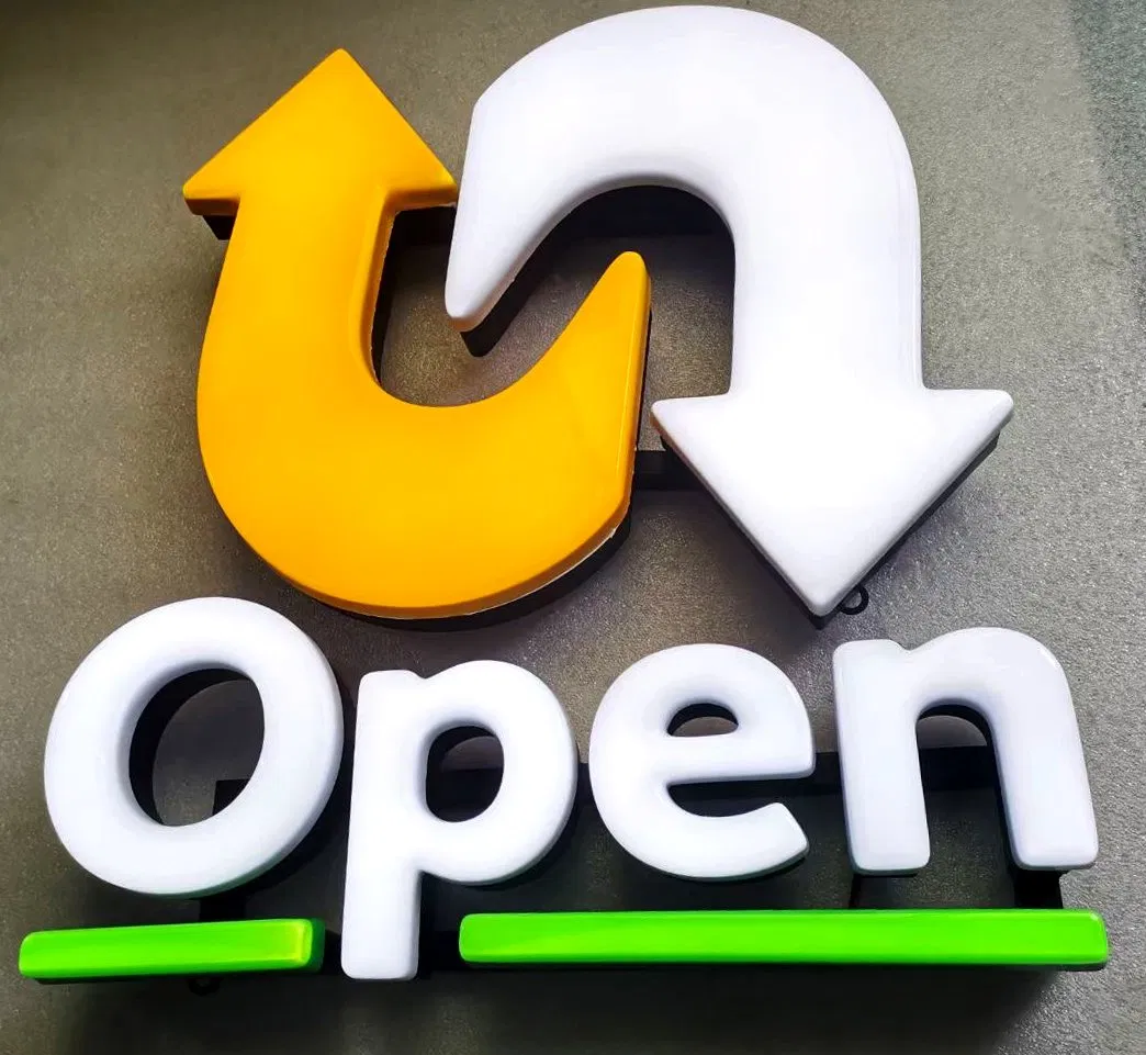 Car Dealership Custom LED Logos 3D Vacuum Forming Sign with The Names